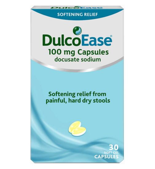 DulcoEase Soft Gel 100mg - 30 Capsules