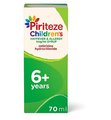 Click to view product details and reviews for Piriteze Allergy Syrup Sugar Free Banana Flavour 70ml.
