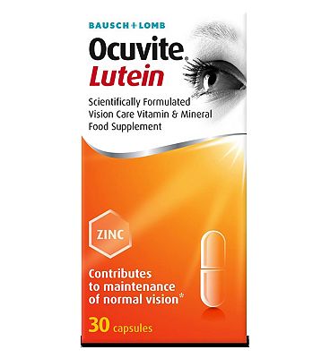 Bausch and Lomb Ocuvite? Lutein - 30 Capsules