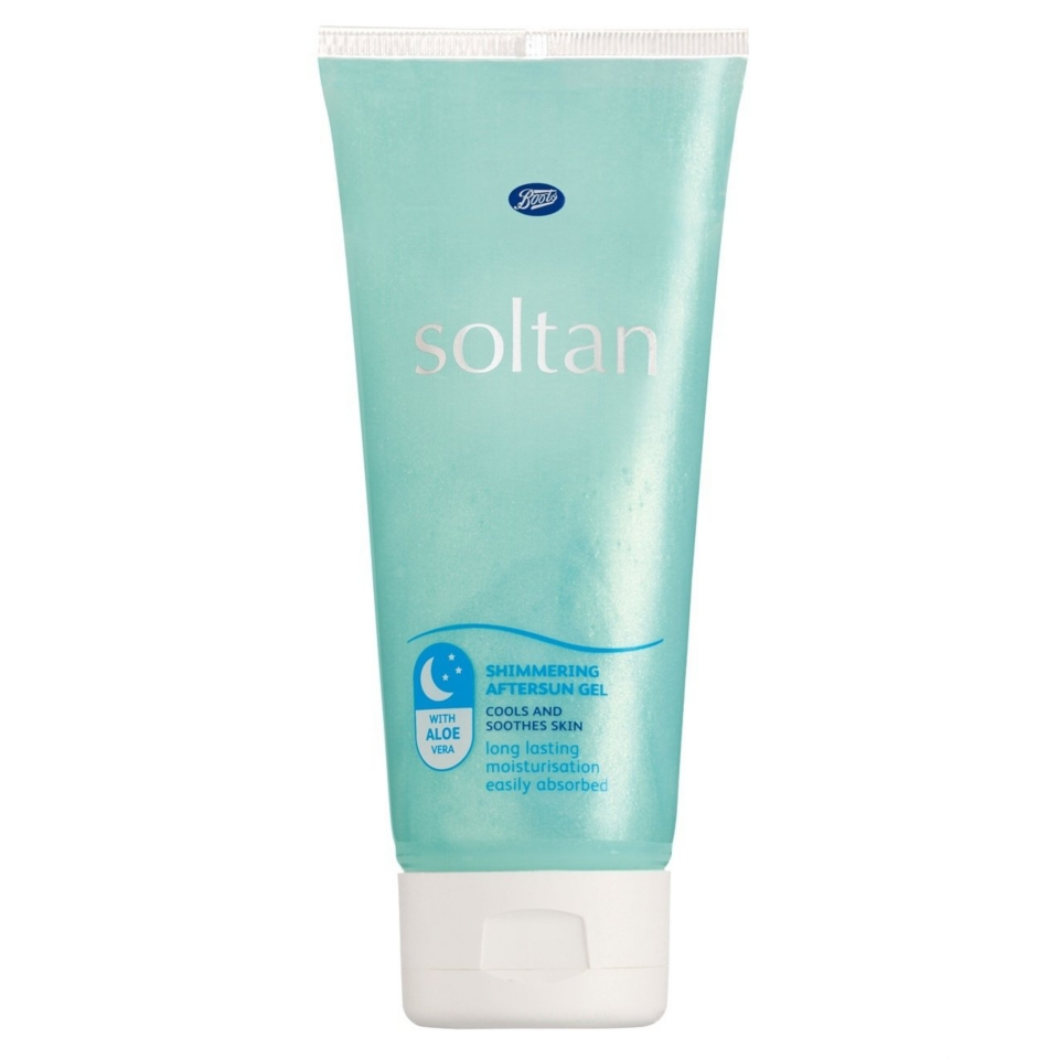  Soltan Soltan Shimmer Aftersun Gel with Aloe Vera 