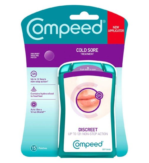 Compeed Hydrocolloid Cold Sore Patch - 15 Pack