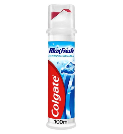 Colgate Max Fresh Cooling Crystals Toothpaste Pump 100ml