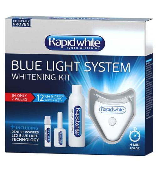 Rapid White - Blue Light Tooth Whitening System