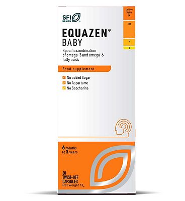Equazen Baby - Omega 3 & Omega 6 Supplement - 30 Twist-off Capsules