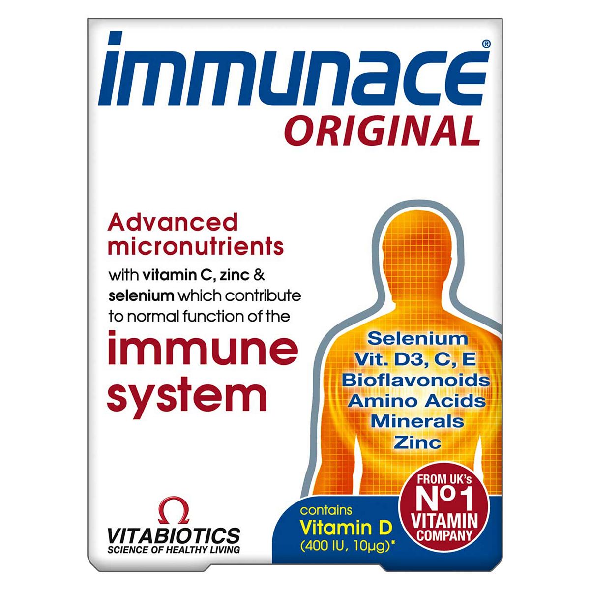 Immunace Vitabiotics Original - 30 Tablets