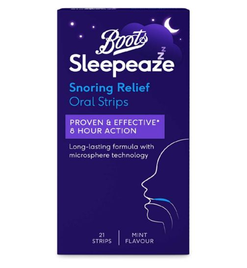 Boots Sleepeaze Snoring Relief Oral Strips - 21 Strips