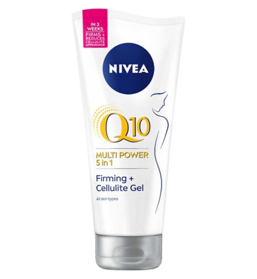 nivea q10 body gel cream firming goodbye cellulite