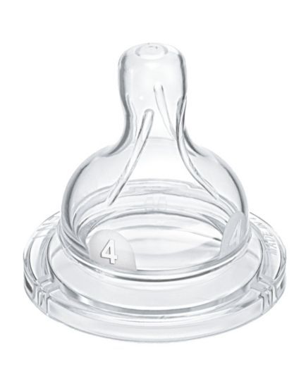 Philips Avent Airflex Fast Soft Silicone Flow Teat 6-months 2-pack