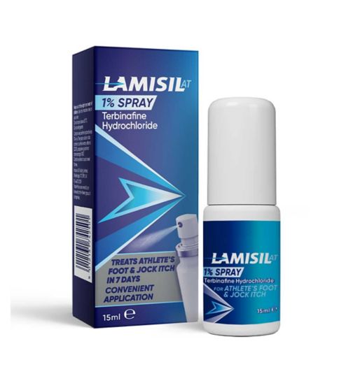 Lamisil Spray - Athlete’s Foot Treatment - Antifungal Spray - 15ml