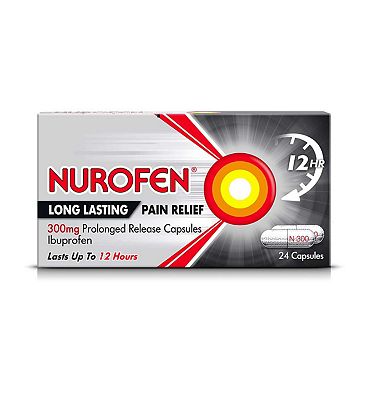 Nurofen Back Pain 300g Sustained Release Capsules - 24 Pack