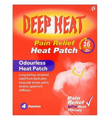 Deep Heat Pain Relief Heat Patch 4 Patches