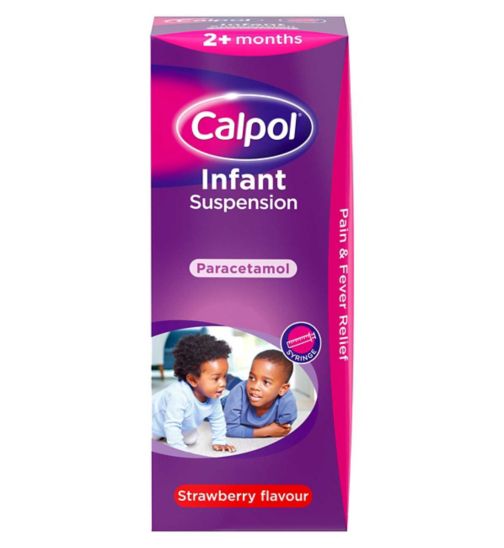 Calpol Infant Suspension 2+ months Strawberry flavour - 200ml
