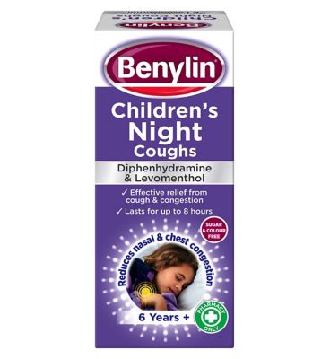 Benylin Children S Night Coughs 125ml Boots