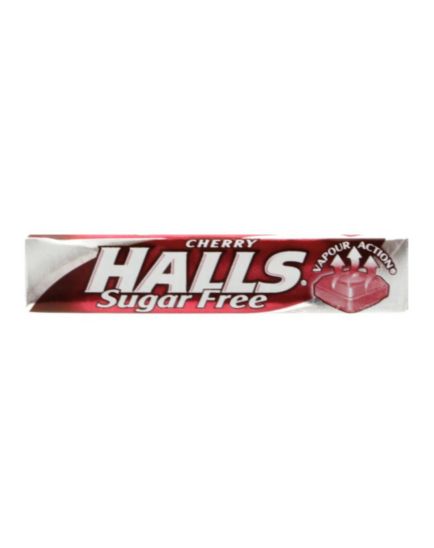 Halls sugar free  - cherry flavour