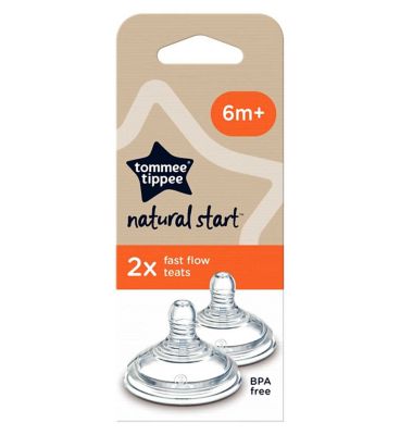 nuk bottle nipple sizes