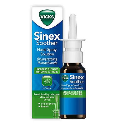 Click to view product details and reviews for Vicks Sinex Soother Nasal Spray Solution 15ml.