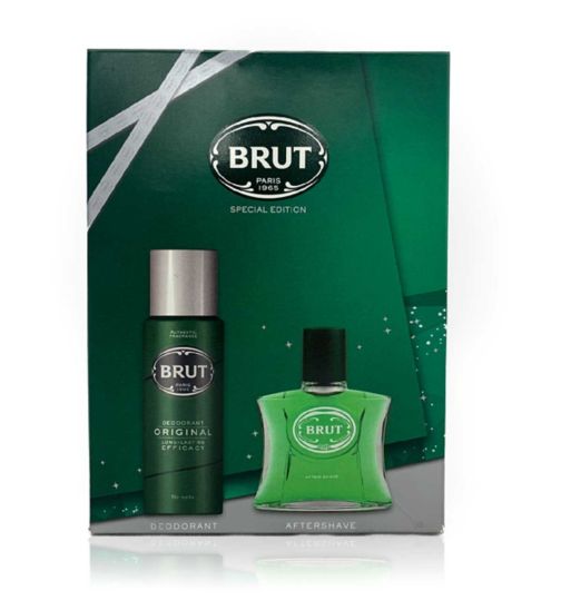 Brut After Shave and Deodorant Gift Set