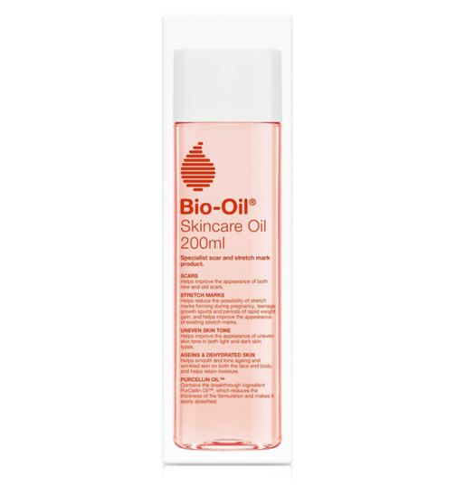 Bio-Oil 200ml Skincare Oil For Scars, Stretch Marks And Uneven Skin Tone
