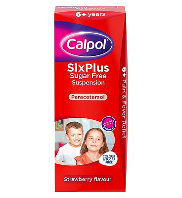 Calpol Six Plus Sugar Free Suspension - 200 ml