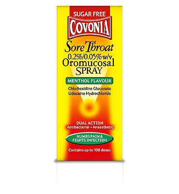 Dual Action Covonia Throat Spray 30 ml