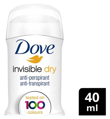 Dove Invisible Dry Antiperspirant Deodorant Stick 40ml