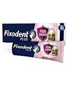 Fixodent Plus Food Barrier Denture Adhesive Flavour Free 40g