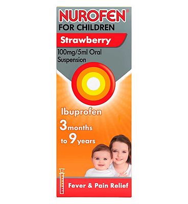 Nurofen for Children Strawberry 3 months to 9 years - 100ml