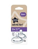 Buy Tommee Tippee Closer to Nature Medium Flow Teats (2-Pack) Online at Low  Prices in India 