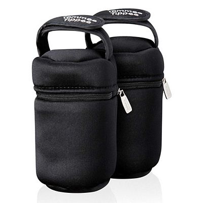 Tommee Tippee Closer to Nature Insulated Baby Feeding Bottle Carriers 2 Pack