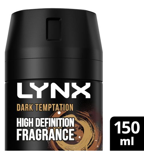 Lynx Aerosol Bodyspray Dark Temptation 150ml