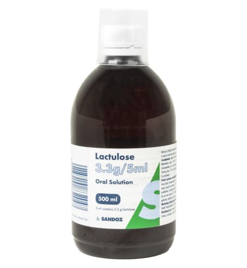 Lactulose 3.3g/5ml Oral Solution - 500ml