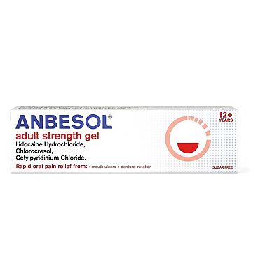 Anbesol Adult Strength Gel - 10g