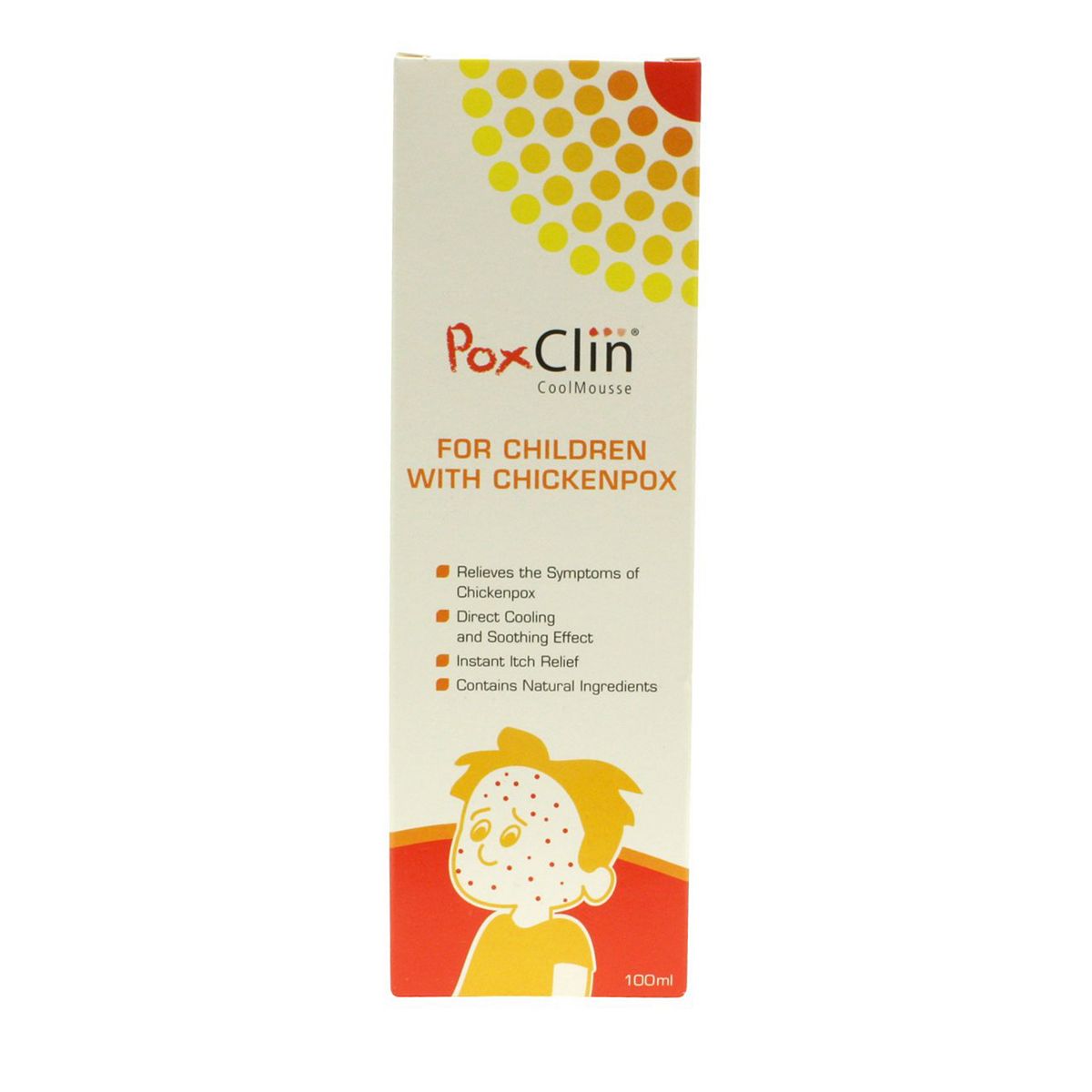 Poxclin Coolmousse Chicken Pox Relief