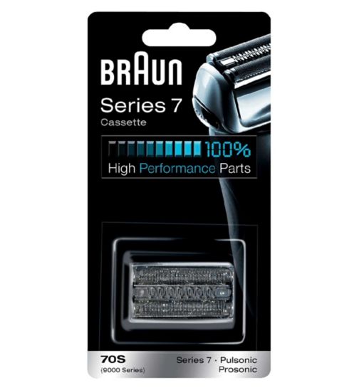 Braun Series 7 Electric Shaver Head Replacement, Foil Cartidge - Silver 70S