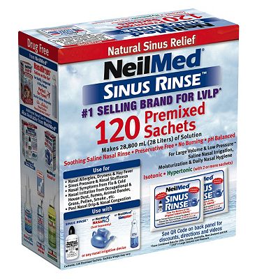 NeilMed Sinus Rinse - 120 Sachets