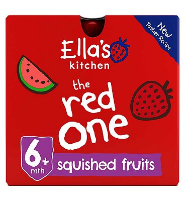 Ella’s Kitchen The Red One Squished Smoothie Fruits 5 x 90g