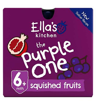 Ella's Kitchen The Purple One Squished Smoothie Fruits 5 x 90g