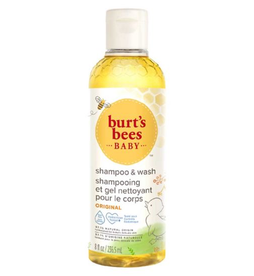 Burt's Bees Baby™ Shampoo and Wash, Original, Tear Free, Peadiatrician Tested, 97.1% Natural Origin, 236.5ml