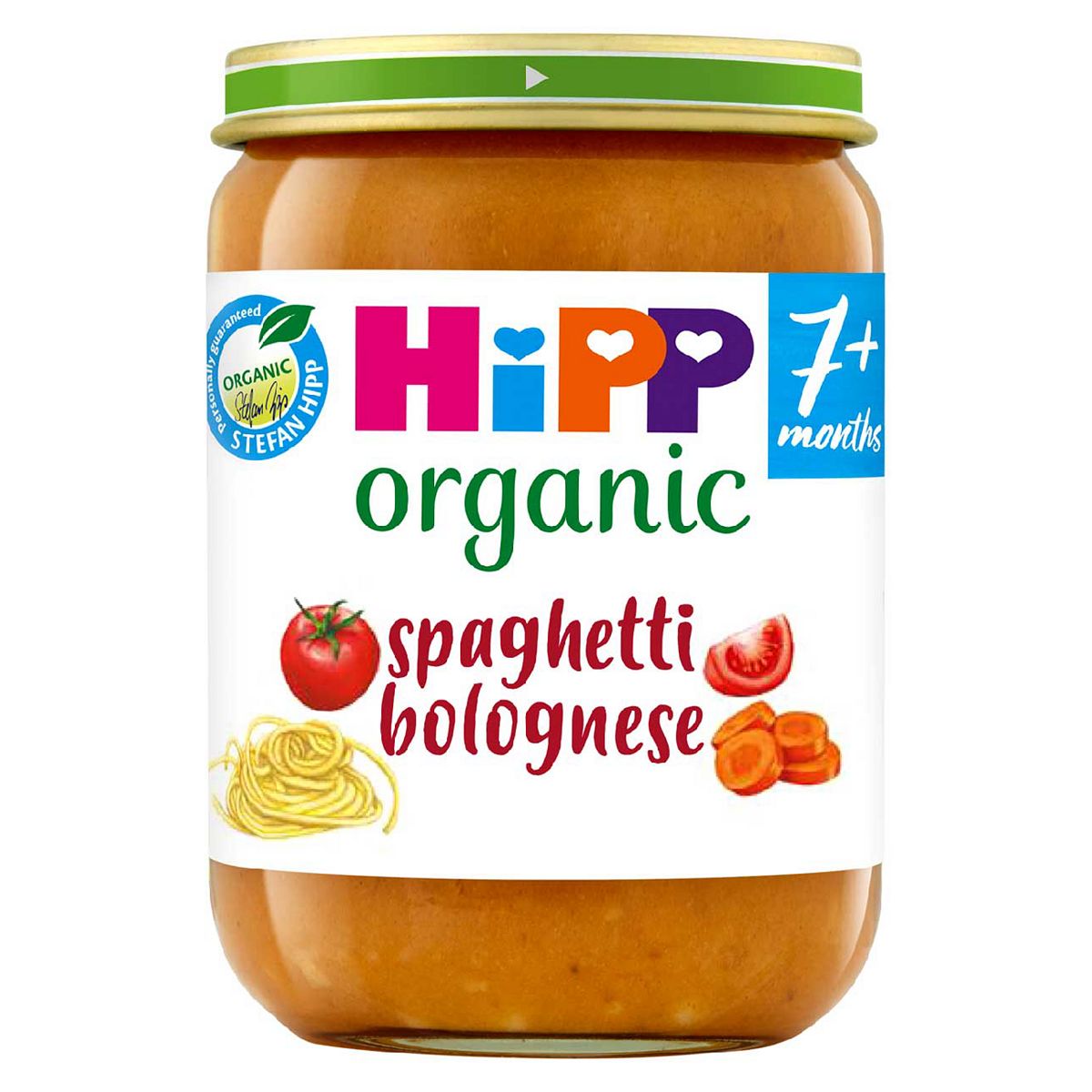 Hipp Organic Spaghetti Bolognese Baby Food Jar 7+ Months 190G