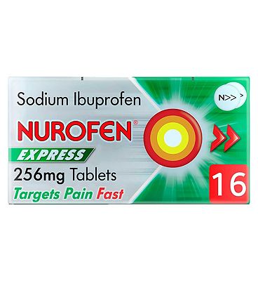 Nurofen Express 256mg Tablets - 16 Tablets