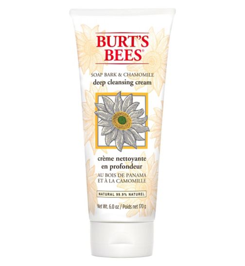 Burts Bees Soap Bark and Chamomile Deep Cleansing Cream, 170g