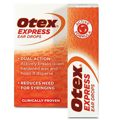 Click to view product details and reviews for Otex Express Ear Drops 10ml.