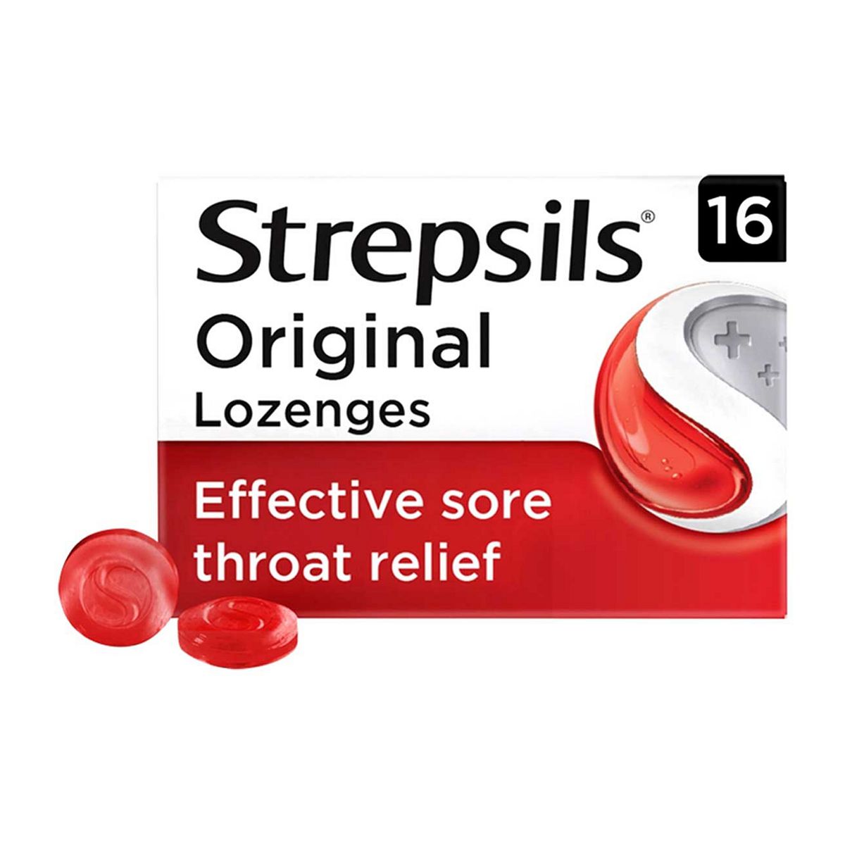 Strepsils Original Lozenges For Sore Throat X16