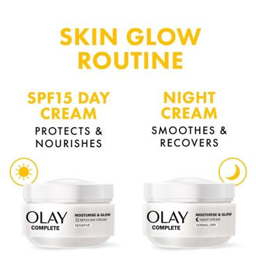 Olay Complete 3in1 Day Cream Moisturiser For Sensitive Skin 50ml (7)