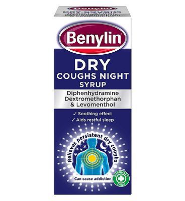 Benylin Dry Coughs Night Syrup - 150ml