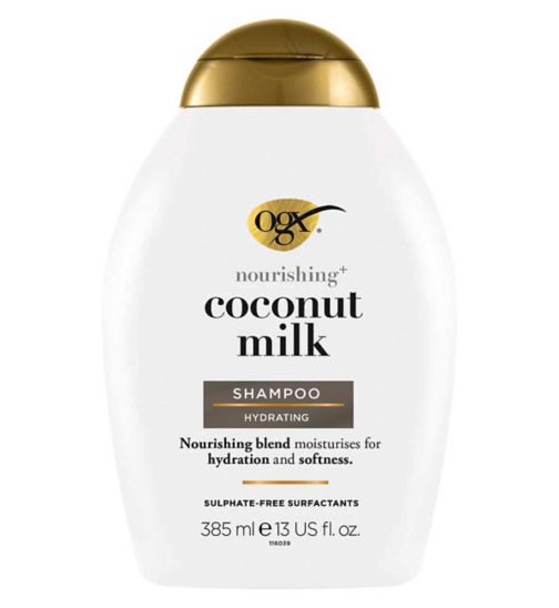 OGX Nourishing+ Coconut Milk pH Balanced Shampoo 385ml
