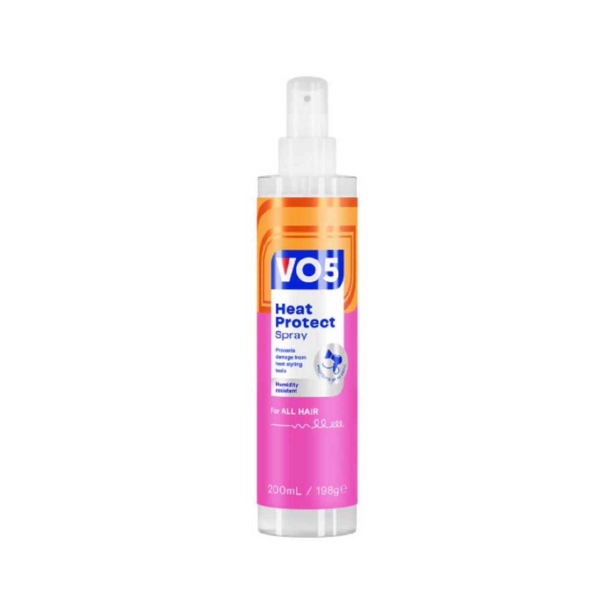 VO5 Enhance Heat Protect Spray With Activated Complex 200 ml, 200ml