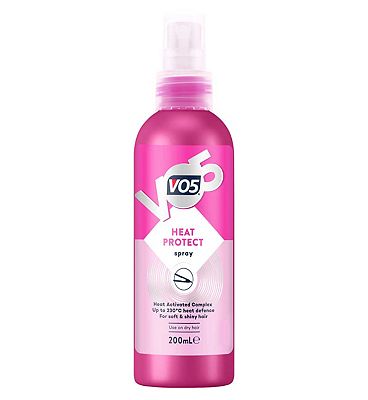 VO5 Smoothly Does It Heat Protect Styling Spray 200ml