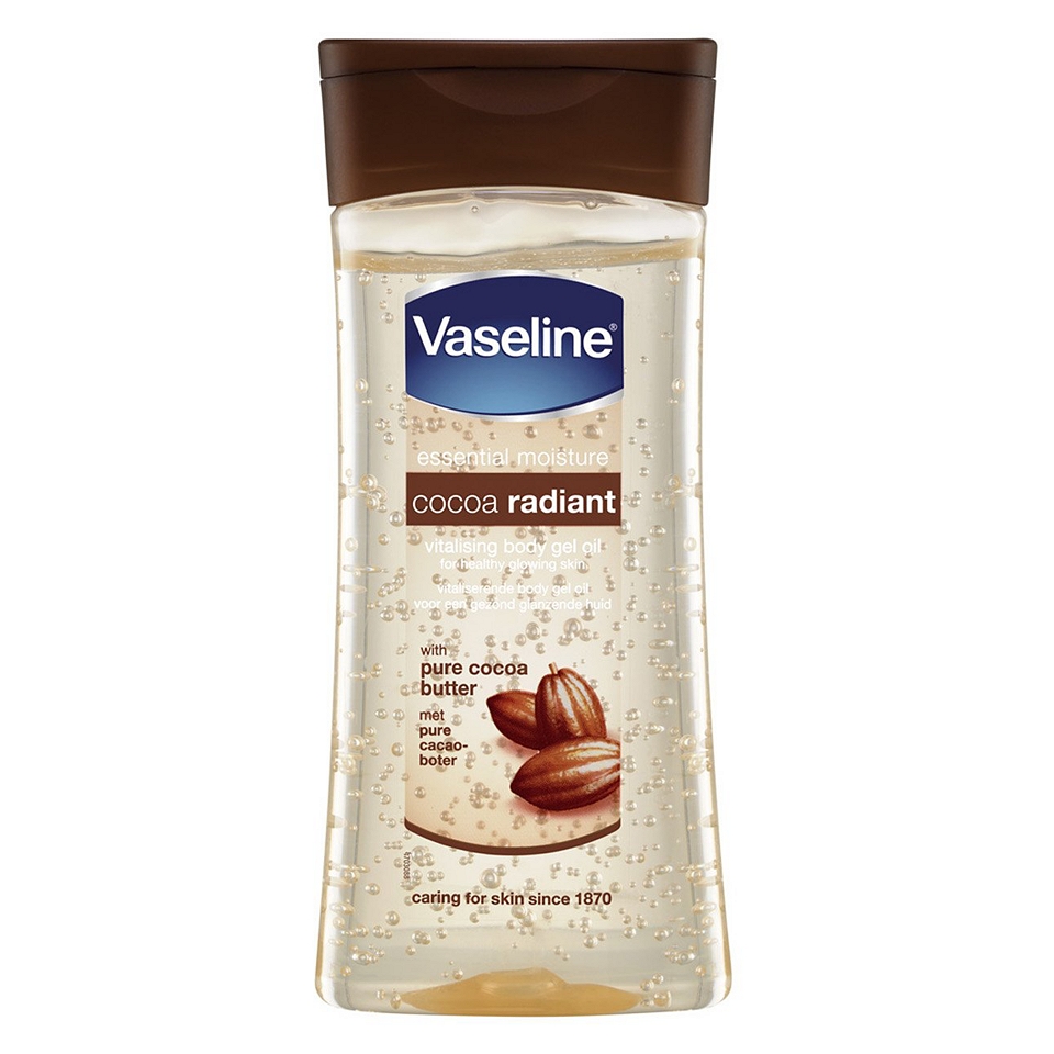 Vaseline Cocoa Butter Vitalising Gel Body Oil 200ml   Boots