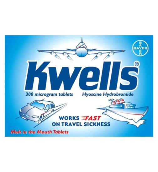 Kwells 300 Microgram Tablets - 12 tablets